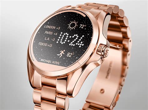 michael kors smartwatch rose gold best buy|michael kors access touchscreen smartwatch.